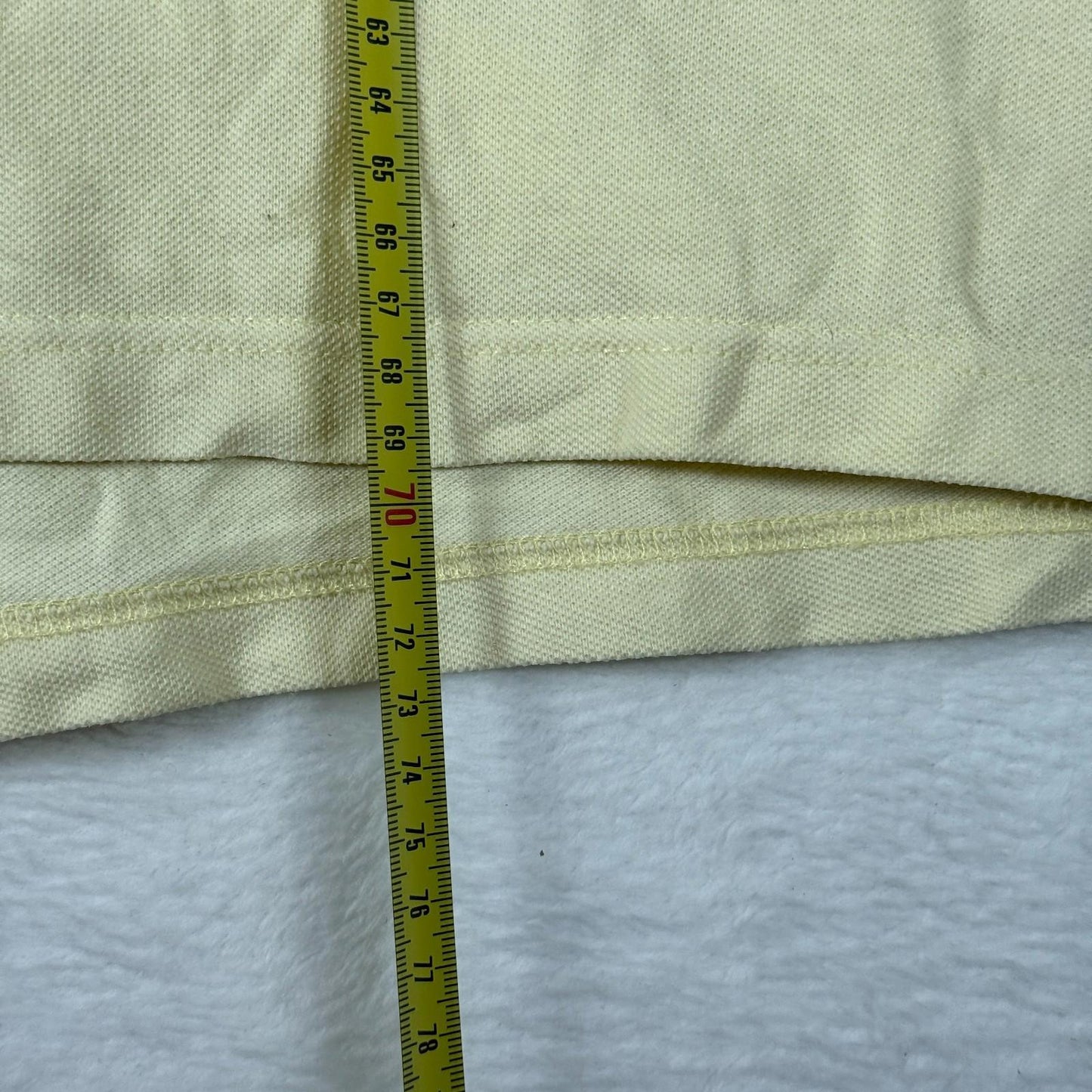 Invicta Polo Shirt Yellow Mens XXL Short Sleeve