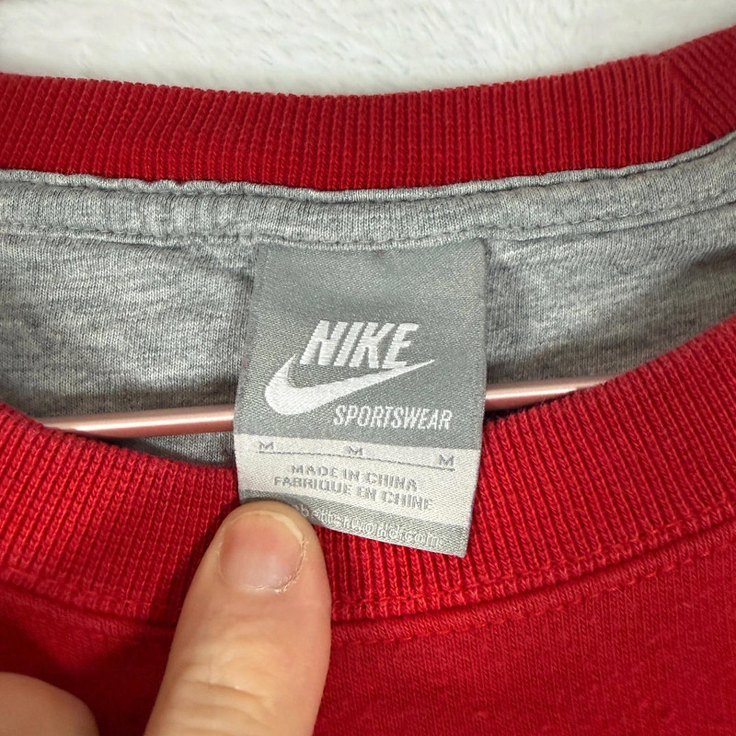 Nike Track & Field Sweater Red Medium