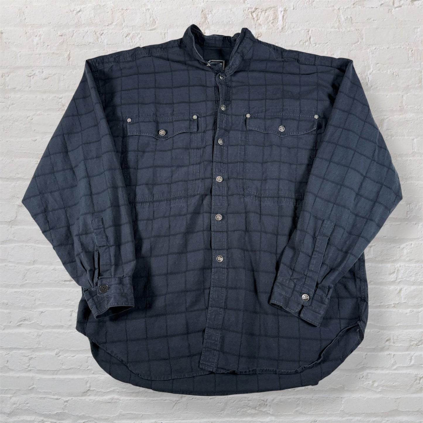 Versace Jeans Couture Black Shirt Long Sleeve