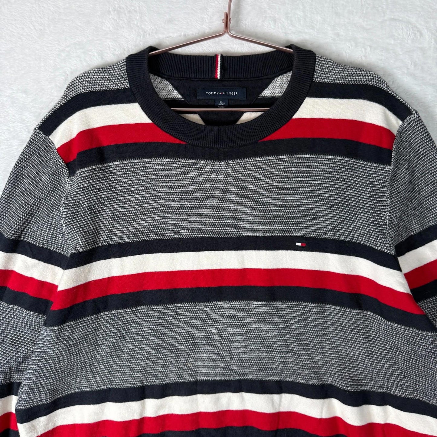 Tommy Hilfiger Men’s Striped Jumper