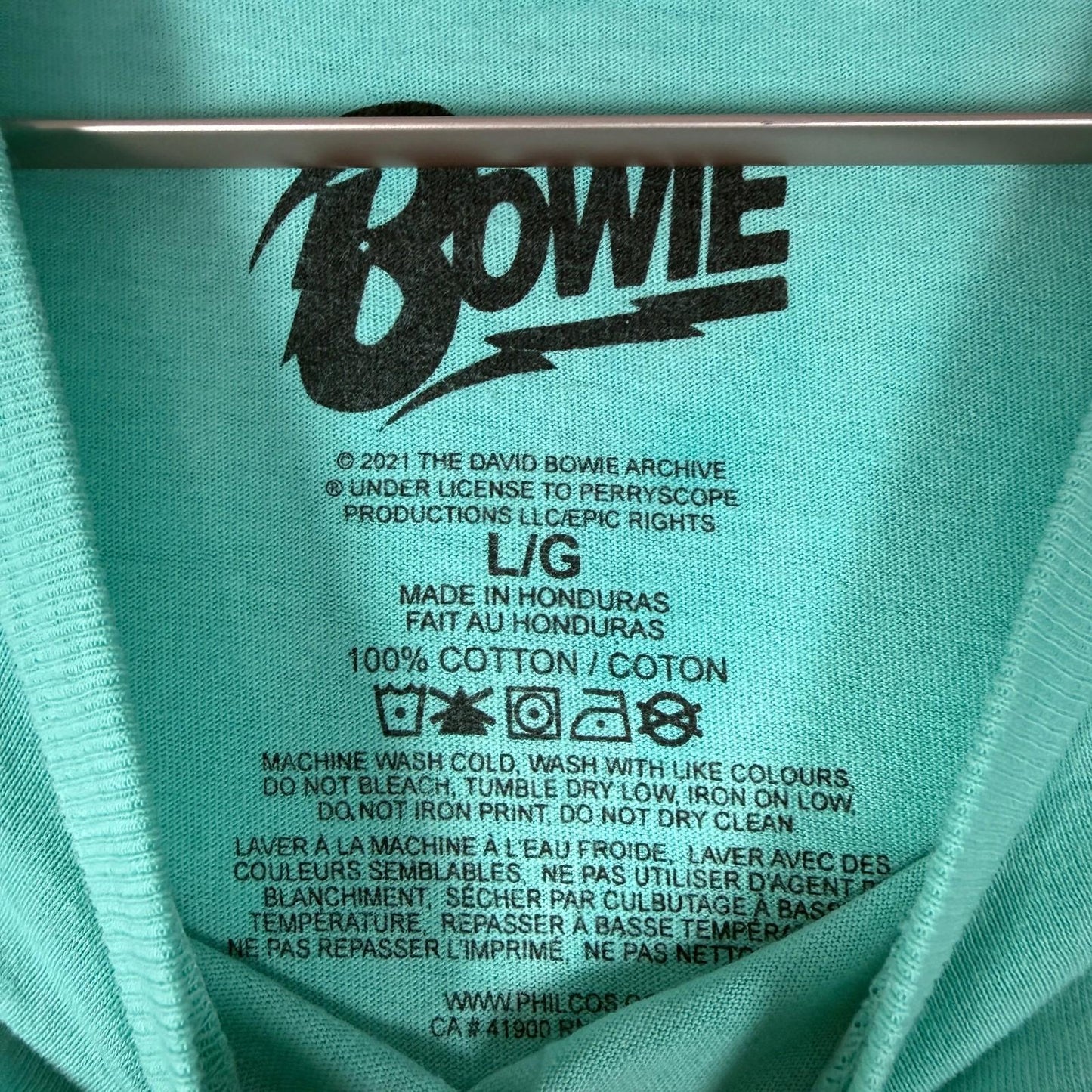 David Bowie Ziggy Stardust Tie-Dye T-Shirt