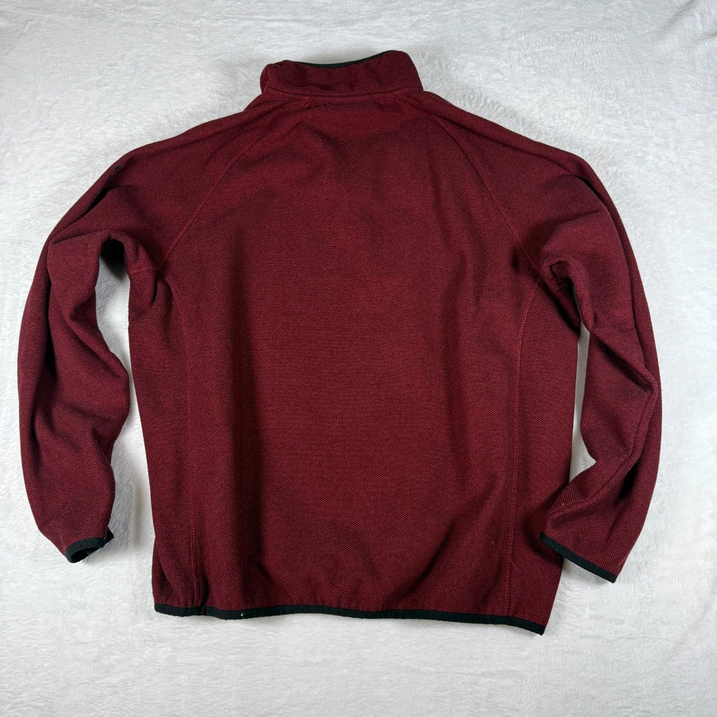 Craghoppers Mens 1/4 Zip Fleece Jumper Red XL